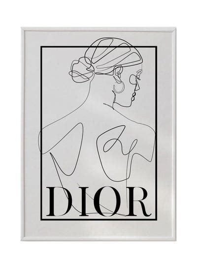 dior metal posters.